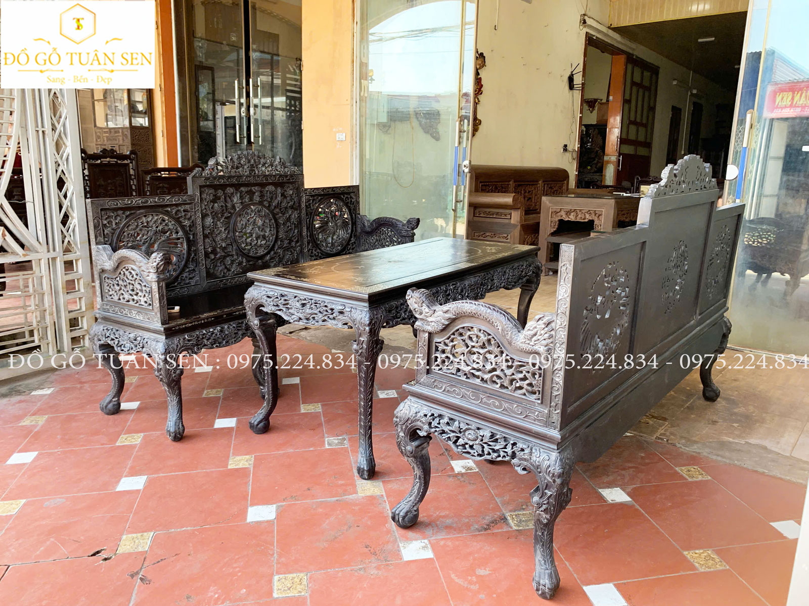 Thông tin trường kỷ Huế gỗ gụ V02